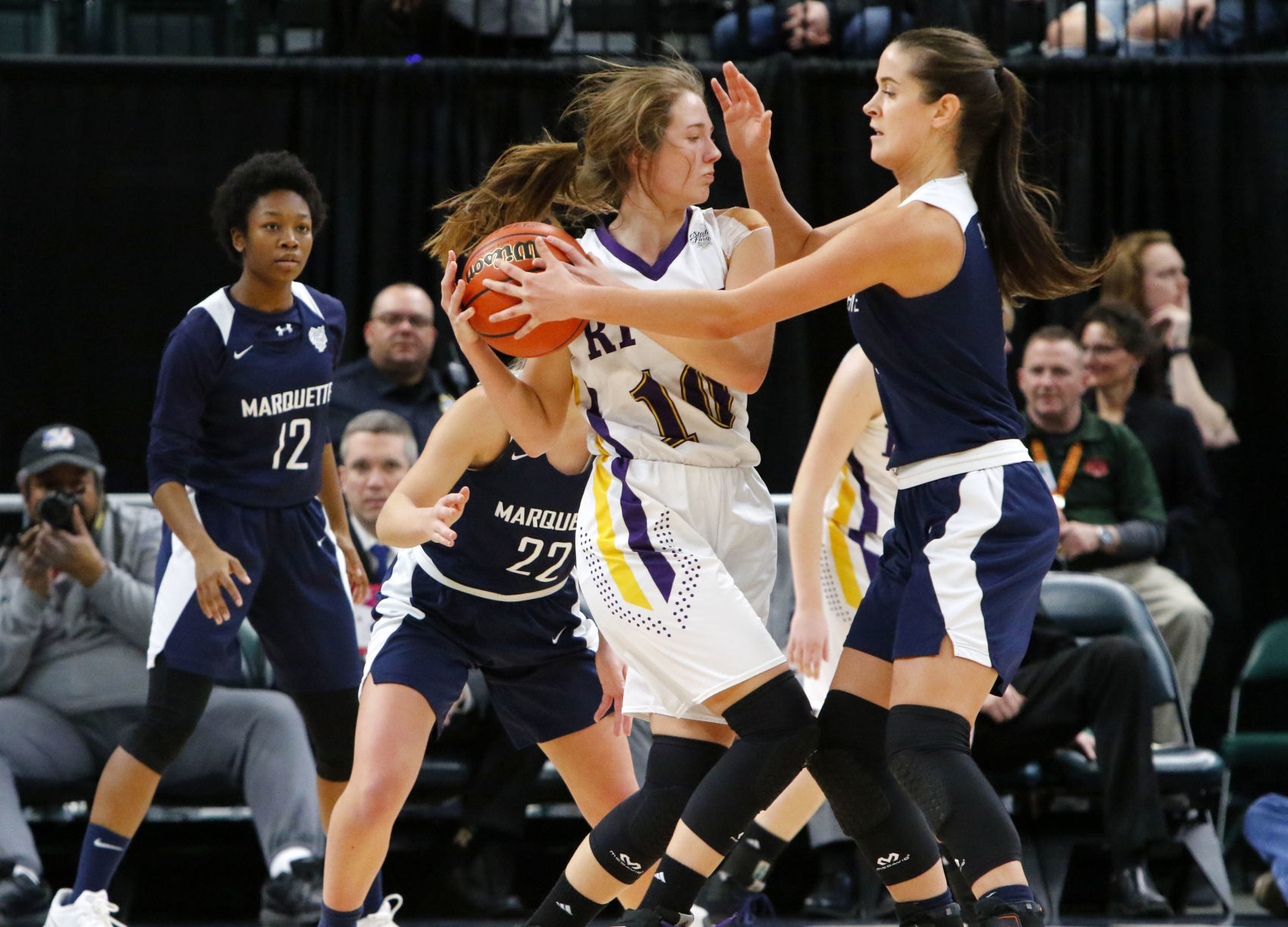 Gallery: Marquette Catholic vs. Vincennes Rivet in Class A championship